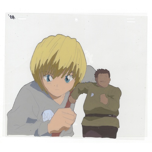 147 - Original Anime Cel with 2 Sketches
Animation series: Hunter x Hunter (HUNTERxHUNTER)
Character: Kura... 