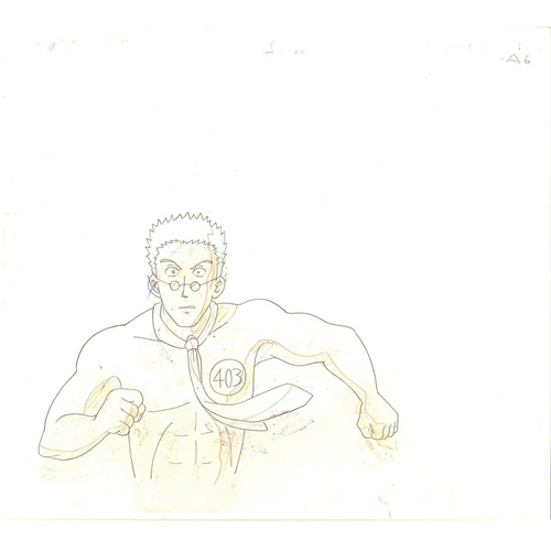 150 - Original Anime Cel with 2 Sketches
Animation series: Hunter x Hunter (HUNTERxHUNTER)
Character: Kura... 