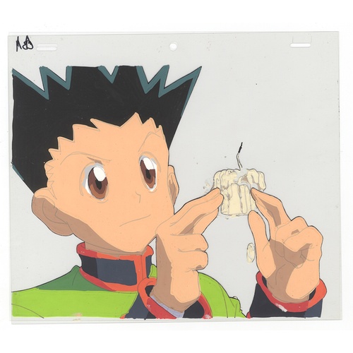 151 - Original Anime Cel with 2 Sketches
Animation series: Hunter x Hunter (HUNTERxHUNTER)
Character: Gon ... 