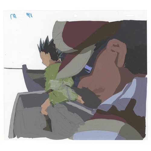 153 - Original Anime Cel with Sketch
Animation series: Hunter x Hunter (HUNTERxHUNTER)
Character: Gon Free... 