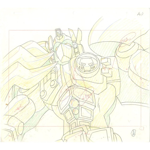 162 - Original Anime Cel with Sketch
Animation series: Super Life-Form Transformers: Beast Wars Neo
Charac... 