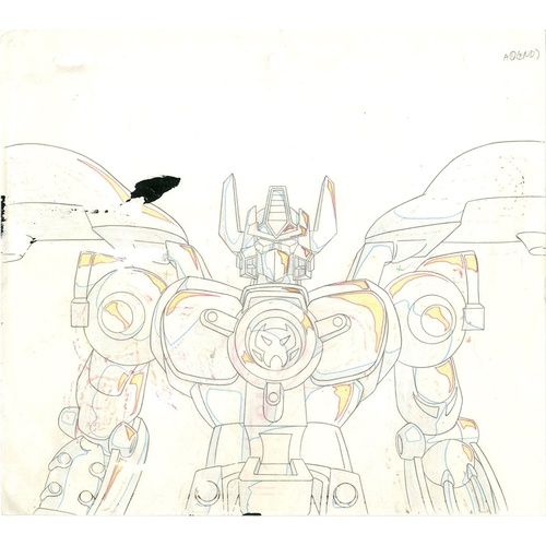 164 - Original Anime Cel with Sketch
Animation series: Super Life-Form Transformers: Beast Wars Neo 
Chara... 