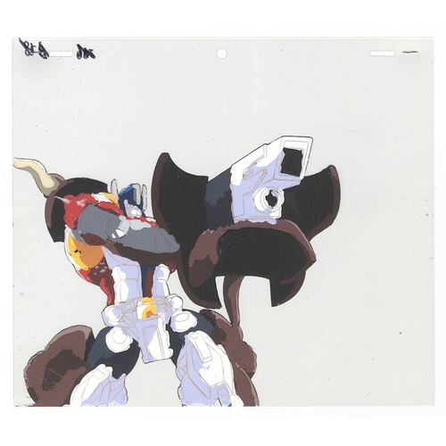 165 - Original Anime Cel with 2 Sketches
Animation series: Super Life-Form Transformers: Beast Wars Neo 
C... 