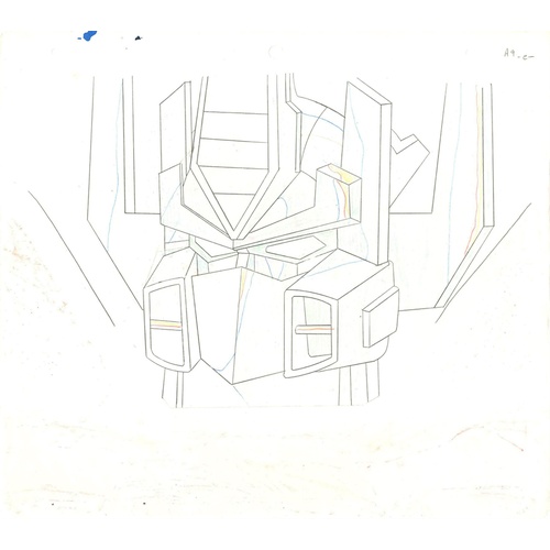 166 - Original Anime Cel with Sketch
Animation series: Super Life-Form Transformers: Beast Wars Neo 
Chara... 