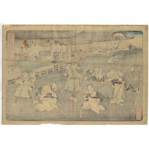 2 - Artist: Yoshitora Utagawa (act.1830-1880s)
Title: Hikosan (Kabuki Play: Hikosan Gongen Chikai no Ada... 