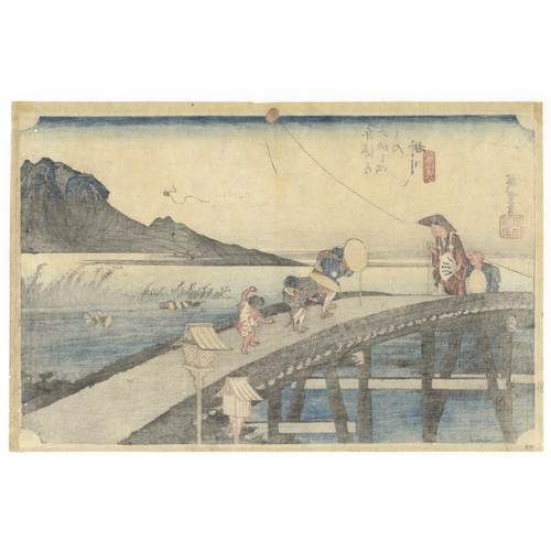 5 - Artist: Hiroshige Ando (1797-1858)Title: KakegawaSeries title: The Fifty-three Stations of the Tok... 