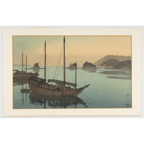 273 - Artist: Hiroshi Yoshida (1876-1950)
Title: Mitsukojima/Three Little Islands
Series: The Inland Sea, ... 