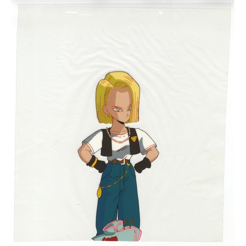 4 - Character: Android 18Anime series: Dragon BallStudio: Toei AnimationDate: 1986-1989Ref: DGMA020