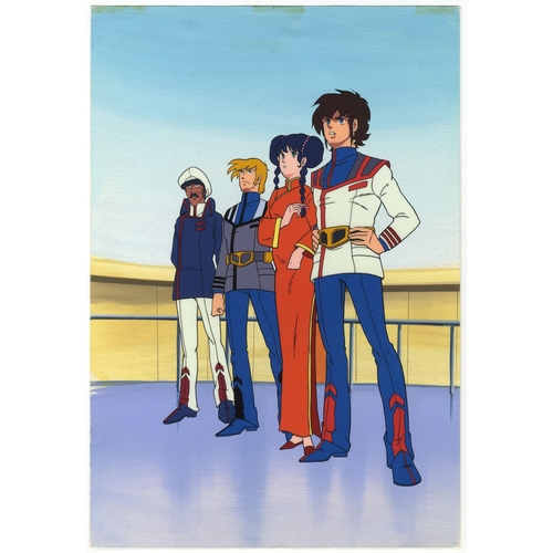 134 - Characters: Global / Fokker / Minmay / Hikaru
Series: Super Dimensional Fortress Macross
Studio: Art... 