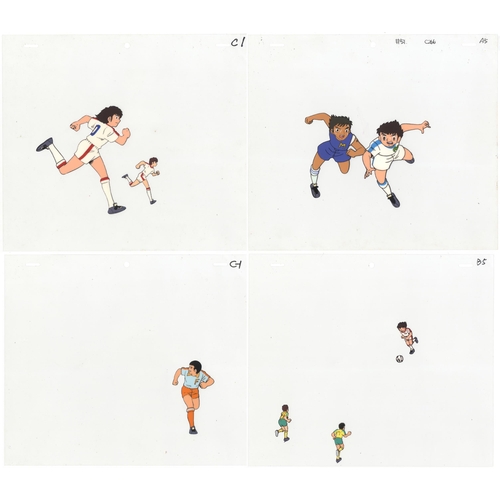 137 - Set of 4 cels:
Series: Captain Tsubasa
Studio: Tsuchida Production
Date: 1983-1995
Ref: DGM310-1... 