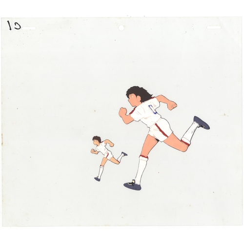 137 - Set of 4 cels:
Series: Captain Tsubasa
Studio: Tsuchida Production
Date: 1983-1995
Ref: DGM310-1... 