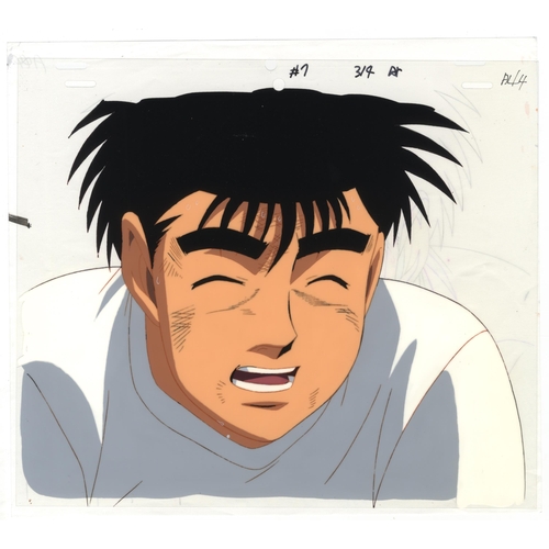 167 - Set of 2 cels
Character: Ippo Makunouchi        
Series: Hajime no Ippo     
Studio: Madhouse
Date: ... 