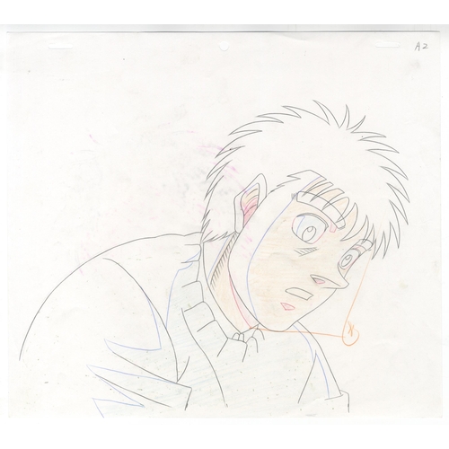 168 - Set of 2 cels:
Character: Ippo Makunouchi        
Series: Hajime no Ippo     
Studio: Madhouse
Date:... 