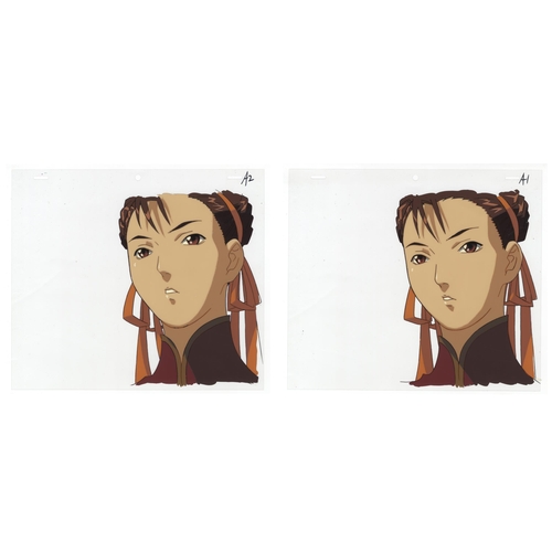 201 - Set of 2 cel:
Character: Chun Li
Series: Street Fighter Alpha: The Animation
Studio: Group TAC
Ref: ... 