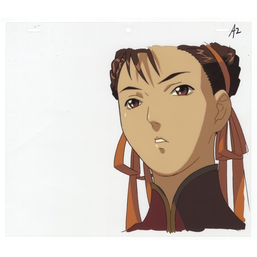 201 - Set of 2 cel:
Character: Chun Li
Series: Street Fighter Alpha: The Animation
Studio: Group TAC
Ref: ... 