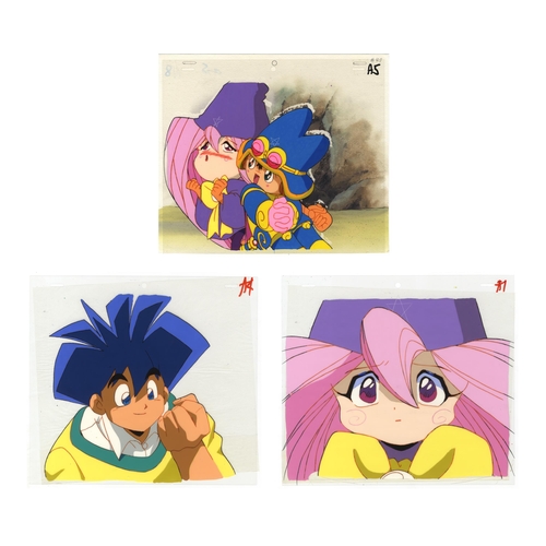 211 - Set of 3 cels:
Series: Magical Taluluto-kun	
Studio: Toei Animation
Date: 1990-1992
Ref: DGD138/DGM8... 