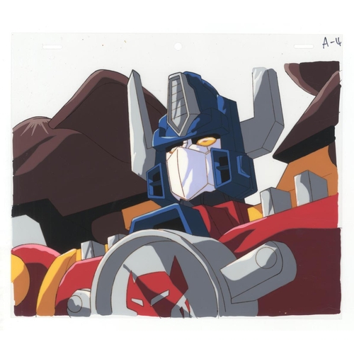 215 - Set of 3 cels:
Series: Transformers
Studio: Ashi Productions
Date: 1999
Ref: DGD150/DGD151/DGD152... 