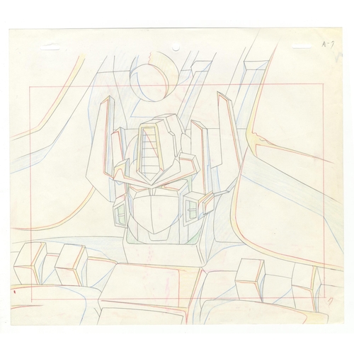 215 - Set of 3 cels:
Series: Transformers
Studio: Ashi Productions
Date: 1999
Ref: DGD150/DGD151/DGD152... 