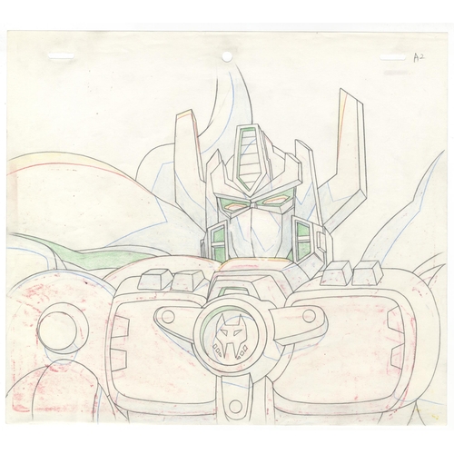 216 - Set of 3 cels:
Series: Transformers
Studio: Ashi Productions
Date: 1999
Ref: DGD175/DGD176/DGD166... 