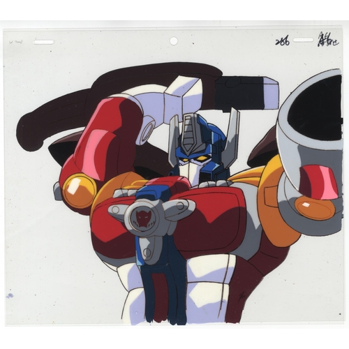 216 - Set of 3 cels:
Series: Transformers
Studio: Ashi Productions
Date: 1999
Ref: DGD175/DGD176/DGD166... 