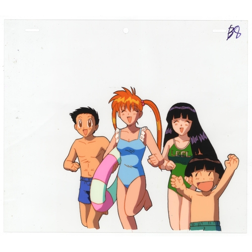 282 - Characters: Hiro / Goko / Shizuka / Makoto  
Series: Hell Teacher Nube         
Studio: Toei Animati... 