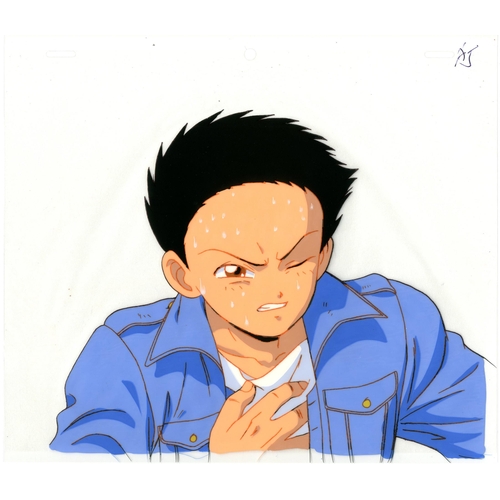 284 - Set of 2 cels:
Character: Hiroshi Tateno
Series: Hell Teacher Nube        
Studio: Toei Animation
Da... 