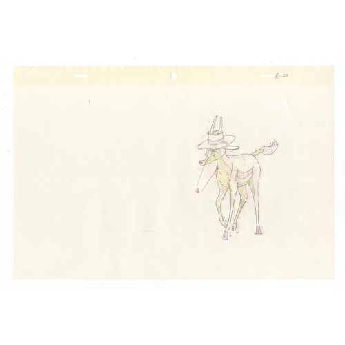 286 - Set of 2 cels:
Series: Kimba the White Lion
Studio: Mushi Production / Tezuka Productions
Date: 1965... 