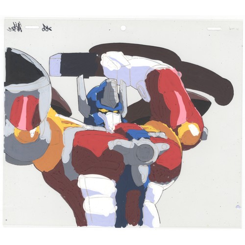 216 - Set of 3 cels:
Series: Transformers
Studio: Ashi Productions
Date: 1999
Ref: DGD175/DGD176/DGD166... 