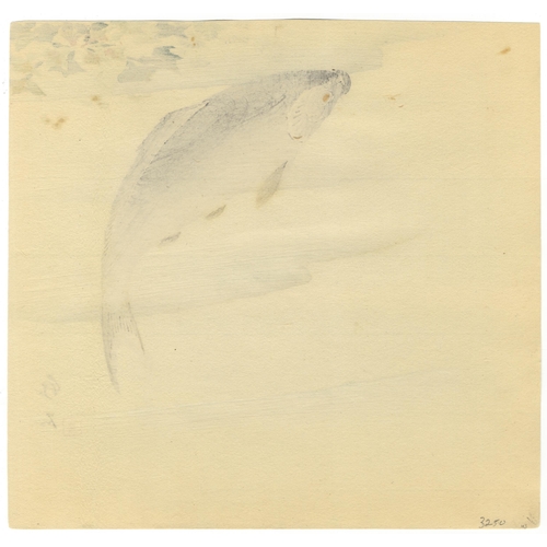 213 - Artist: Attributed to Chikuseki Nagamachi (1757-1806)
Title: Carp Fish
Publisher: No seal
Date: 20th... 