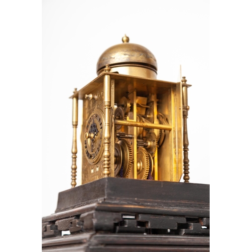 300 - Title:Dai-dokei lantern clock on four-legged stand
Date: Meiji Period
Total height: approx. 62 cm
Sq... 