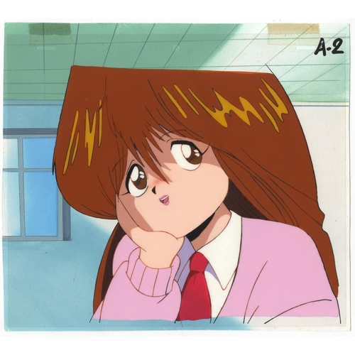 127 - Set of 2 cels:
Character: Iyona Kawai
Series: Magical Taluluto-kun
Studio: Toei Animation
Date: 1990... 