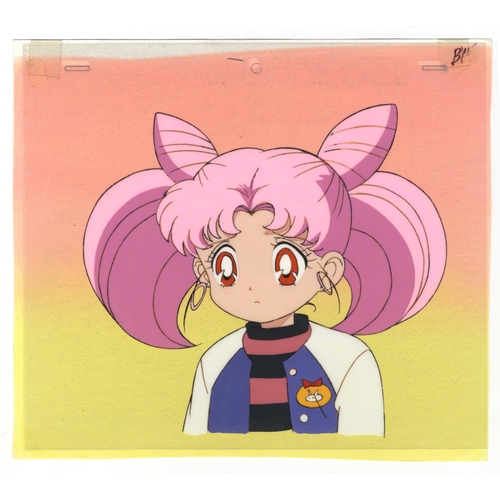 167 - Character: Chibiusa
Series: Sailor Moon
Studio: Toei Animation
Date: 1992-1997
Condition: Stuck to b... 