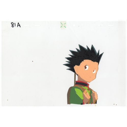 184 - Set of 2 cels:
Series: Hunter x Hunter
Production Studio: Nippon Animation
Date: 1999-2001
Condition... 