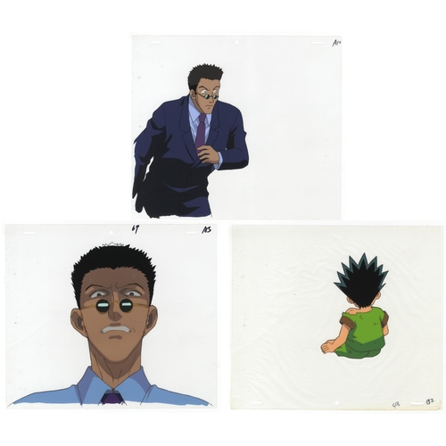 187 - Set of 3 cels:
Series: Hunter x Hunter
Production Studio: Nippon Animation
Date: 1999-2001
Condition... 