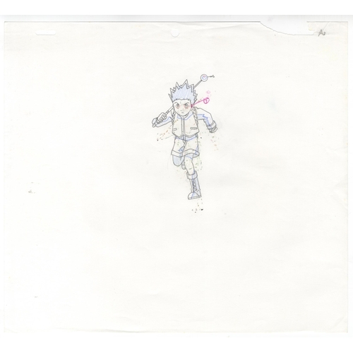 188 - Set of 5 cels:
Series: Hunter x Hunter
Production Studio: Nippon Animation
Date: 1999-2001
Condition... 