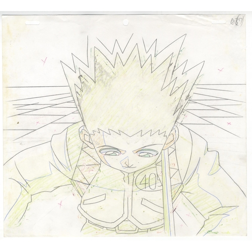 189 - Set of 4 cels:
Series: Hunter x Hunter
Production Studio: Nippon Animation
Date: 1999-2001
Condition... 