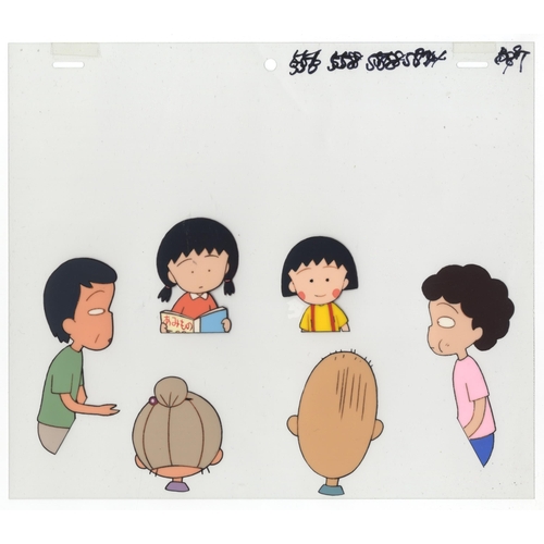 190 - Set of 2 cels:
Series: Chibi Maruko-chan
Studio: Nippon Animation
Date: 1990-1992
Studio: Vinegar, s... 