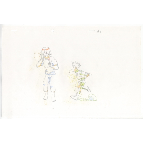 206 - Series: Hunter x Hunter
Studio: Nippon Animation
Date: 1999-2001
Condition: Sketch.
Ref: DGM714... 