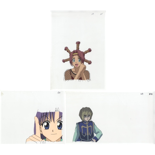 212 - Set of 3 cels:
Series: Hunter x Hunter
Production Studio: Nippon Animation
Date: 1999-2001
Condition... 