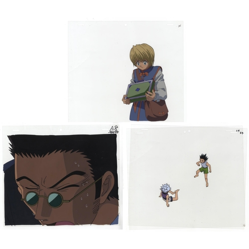 213 - Set of 3 cels:
Series: Hunter x Hunter
Production Studio: Nippon Animation
Date: 1999-2001
Condition... 