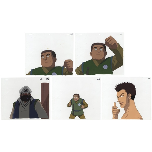 214 - Set of 5 cels:
Series: Hunter x Hunter
Production Studio: Nippon Animation
Date: 1999-2001
Condition... 