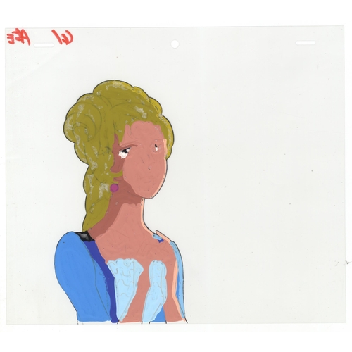 215 - Set of 2 cels:
Series: The Rose of Versailles
Studio: TMS Entertainment
Date:  1979-1980
Condition: ... 