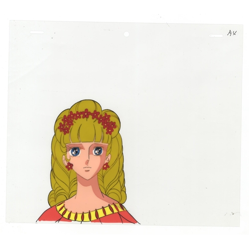 215 - Set of 2 cels:
Series: The Rose of Versailles
Studio: TMS Entertainment
Date:  1979-1980
Condition: ... 