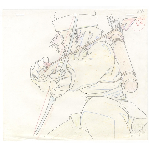 237 -  Set of  5 cels:
Series: Hunter x Hunter
Production Studio: Nippon Animation
Date: 1999-2001
Conditi... 