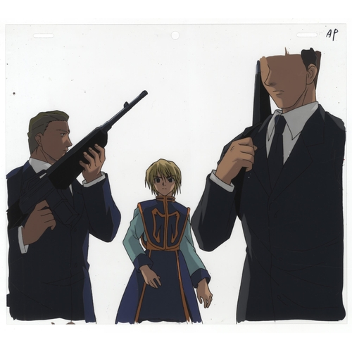 237 -  Set of  5 cels:
Series: Hunter x Hunter
Production Studio: Nippon Animation
Date: 1999-2001
Conditi... 