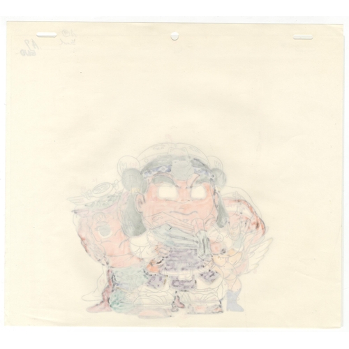 239 - Set of 4 cels:
Series: Various
Condition: Stuck to paper, light vinegar syndrome.
Ref: DGMA037... 