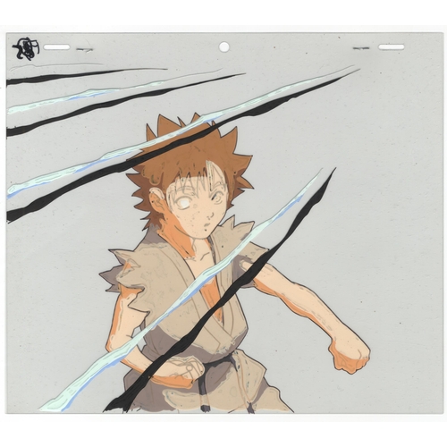 266 - Set of 3 Cels:
Character: Shun
Series: Street Fighter Alpha: The Animation
Date: 2000
Studio: Group ... 