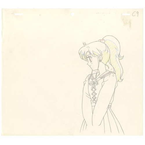 270 - Character: Makoto Kino
Series: Sailor Moon
Studio: Toei Animation
Date: 1992-1997
Condition: Sketch
... 