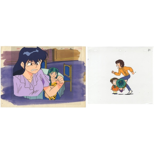 289 - Set of 2 cels:
Series: Urusei Yatsura
Studio: Kitty Films / Pierrot / Studio Deen
Date: 1981-1991
Co... 