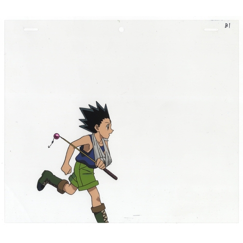 59 - Set of 2 cels:
Series: Hunter x Hunter
Production Studio: Nippon Animation
Date: 1999-2001
Condition... 